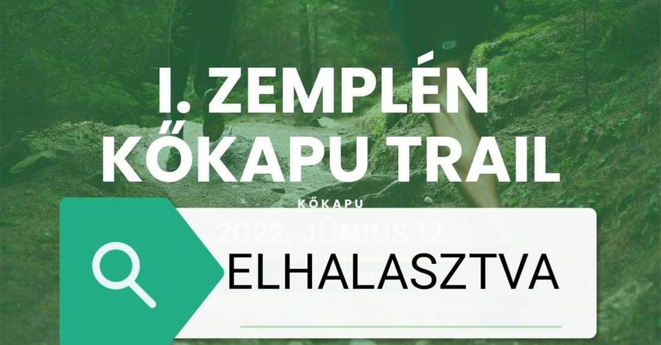 I. Zemplén Kőkapu Trail (2022-10-30)