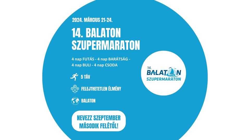 14. Balaton Szupermaraton (2024-03-21 – 2024-03-24)